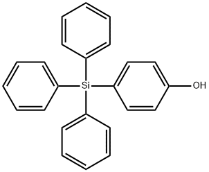 4-(三苯硅基)苯酚,18737-98-9,结构式