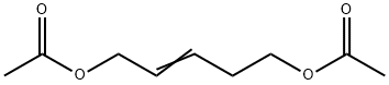 反-2-戊烯-1,5-二醇二醋酸酯 结构式