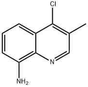 4-Chloro-3-Methylquinolin-8-aMine Structure