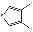 3,4-二碘噻吩 结构式
