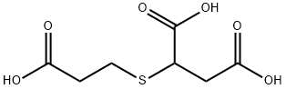 羧乙基硫代丁二酸,19343-85-2,结构式