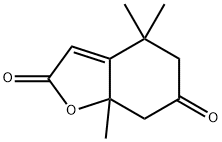 脱氢地芰普内酯, 19355-58-9, 结构式