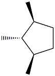 1-cis-2-trans-3-TriMethylcyclopentane, 19374-46-0, 结构式