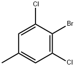 4-溴-3,5-二氯甲苯, 19393-93-2, 结构式