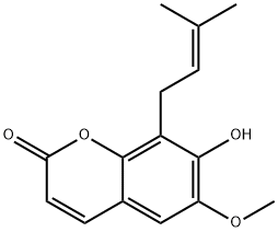 Cedrelopsin 化学構造式