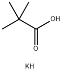 PotassiuM triMethylacetate, 95% Structure