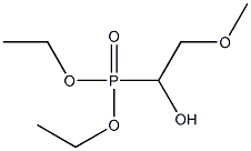 diethyl (1-hydroxy-2-Methoxyethyl)phosphonate Struktur