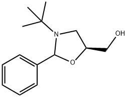(5S)-3-(1,1-DiMethylethyl)-2-phenyl-5-oxazolidineMethanol, 194861-99-9, 结构式