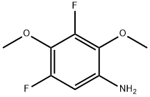 2,4-DiMethoxy-3,5-difluorobenzenaMine Struktur