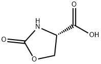 S-2-恶唑烷酮-4-羧酸 结构式