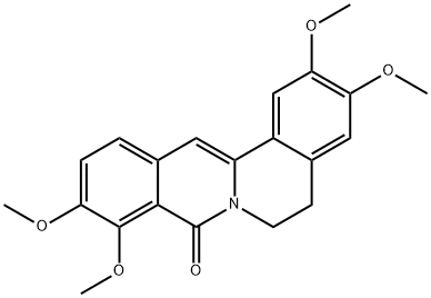 8-oxoypalMatine Struktur