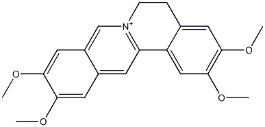 PSEUDOPALMATINE 结构式