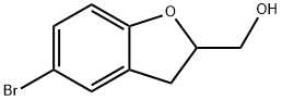 (5-溴-2,3-二氢苯并呋喃-2-基)甲醇, 197577-35-8, 结构式