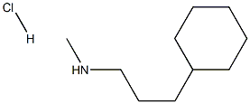 N-Methyl cyclohexanepropanaMine HCl Struktur