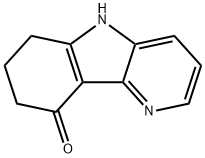 5,6,7,8-テトラヒドロ-9H-ピリド[3,2-B]インドール-9-オン 化学構造式
