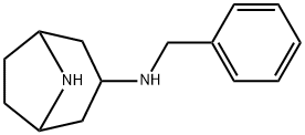 endo-N-benzyl-8-aza-bicyclo[3.2.1]octan-3-amine Struktur