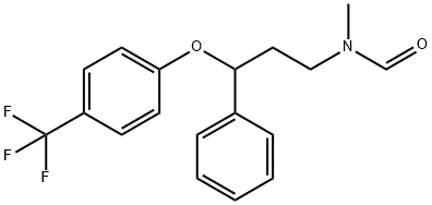 (3RS)-N-Methyl-3-phenyl-3-[2-(trifluoroMethyl)-phenoxy]propan-1-aMine Hydrochloride(2-TrifluoroMethylisoMer of Fluoxetine Hydro-chloride) Structure