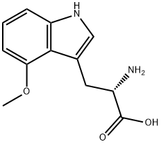 4-甲氧基色氨酸, 199540-73-3, 结构式