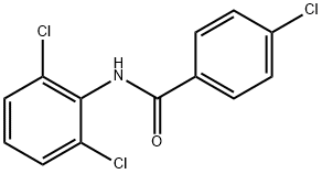 4-クロロ-N-(2,6-ジクロロフェニル)ベンズアミド 化学構造式