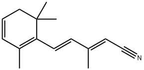 (2E,4E)-3-Methyl-5-(2,6,6-triMethyl-1,3-cyclohexadien-1-yl)-2,4-pentadienenitrile Structure