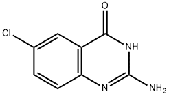 2-AMino-6-chloroquinazolin-4-ol 结构式