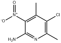 5-Chloro-4,6-diMethyl-3-nitropyridin-2-aMine Struktur