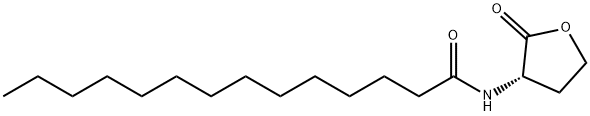 C14:1-DELTA9-CIS-(L)-HSL Structure