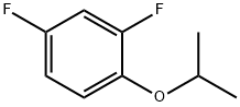 2,4-Difluoro-1-isopropoxybenzene Structure