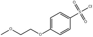 4-(2-METHOXYETHOXY)BENZENESULFONYL CHLORIDE,204072-53-7,结构式