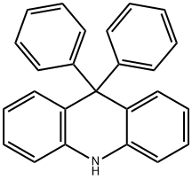 9,10-二氢-9,9-二苯基吖啶, 20474-15-1, 结构式