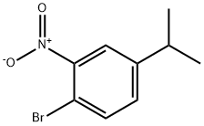 1-BroMo-4-isopropyl-2-nitrobenzene Struktur