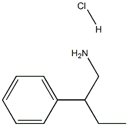BETA-乙基苯乙胺盐酸盐 结构式