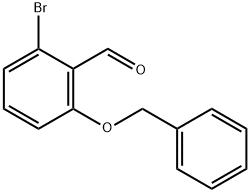 2-(benzyloxy)-6-broMobenzaldehyde Struktur