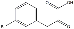 Benzenepropanoic acid, 3-broMo-.alpha.-oxo- Structure