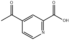 4-乙酰基皮考啉酸 结构式