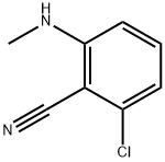 2-Chloro-6-MethylaMino-benzonitrile Struktur