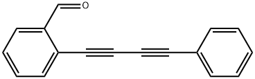 2-( 苯基-1,3-丁二炔-1-基)苯甲醛, 211491-01-9, 结构式