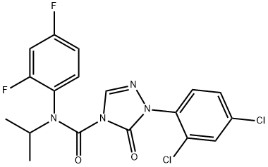 212201-70-2 1-(2,4-二氯苯基)-N-(2,4-二氟苯基)-1,5-二氢-N-异丙基-5-氧代-4H-1,2,4-三氮唑-4-甲酰胺