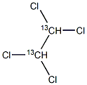 1,1,2,2-Tetrachloroethane-13C2 Struktur