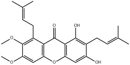 コワキサントンB 化学構造式