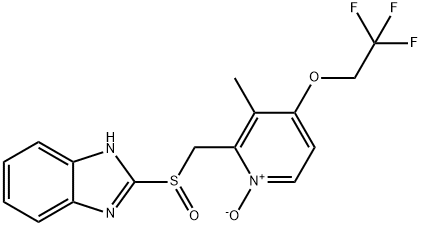 Lansoprazole N-Oxide Struktur