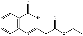2-(4-氧代-3,4-二氢喹唑啉-2-基)乙酸乙酯, 21419-63-6, 结构式