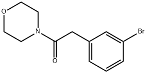 2-(3-溴苯基)-1-吗啉代乙酮,214209-93-5,结构式