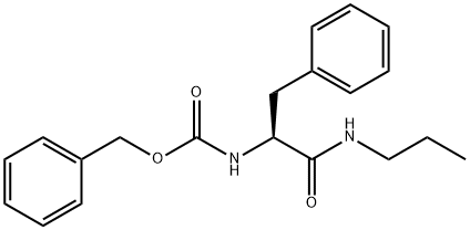 N-Propyl L-Z-PhenylalaninaMide Struktur