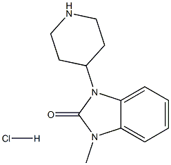 1-Methyl-3-(piperidin-4-yl)-1H-benzo[d]iMidazol-2(3H)-one hydrochloride|1-甲基-3-(哌啶-4-基)-1,3-二氢-2H-苯并[D]咪唑-2-酮盐酸盐
