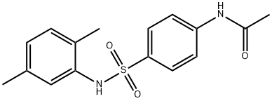 4'-(2,5-DiMethylphenylsulfaMoyl)acetanilide, 97% 化学構造式