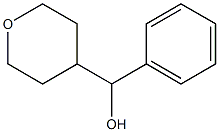 phenyl(tetrahydro-2H-pyran-4-yl)Methanol Structure