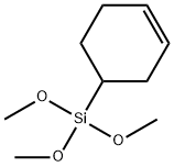 3-CYCLOHEXENYLTRIMETHOXYSILANE 化学構造式