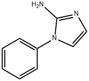 1-フェニル-1H-イミダゾール-2-アミン 化学構造式