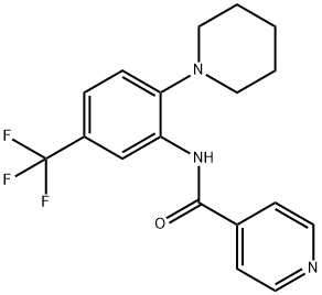 SRPK inhibitor Struktur